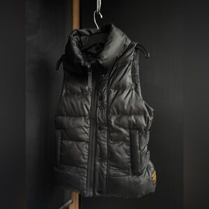 G-Star Black Quilted sleeveless vest